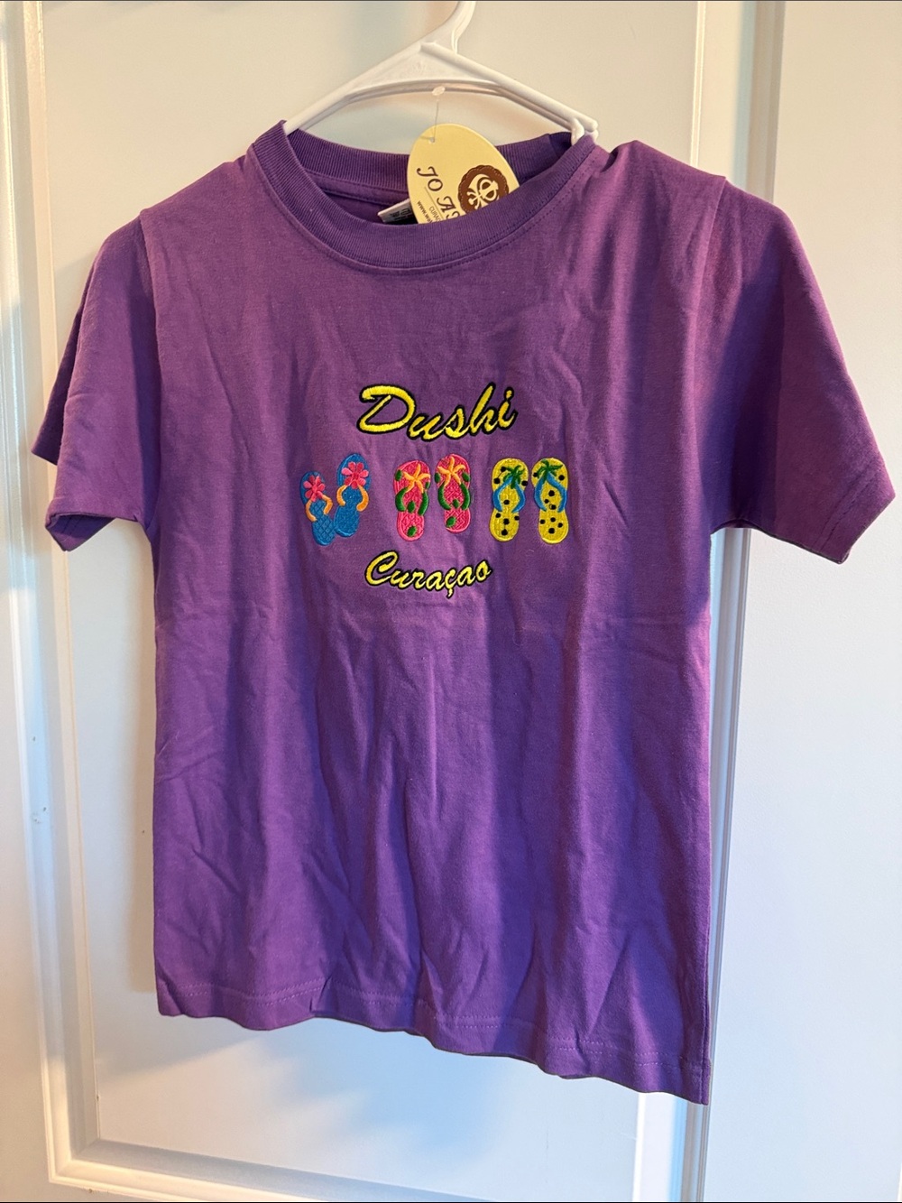 🥳 5 for $25 BUNDLE NWT Kids Dushi Curaçao Purple Graphic Tee